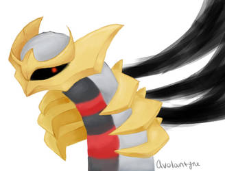 A quick Giratina drawing