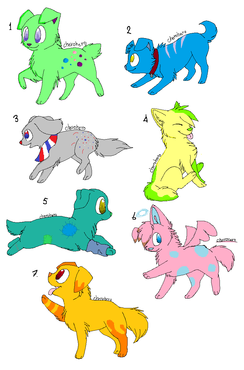 Adoptables Set 1 -OPEN-