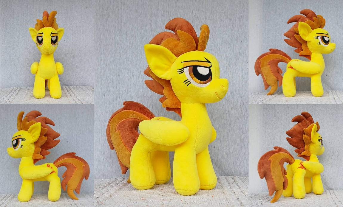 Shellfire Plush Spitfire plushie by Azdaracylius on DeviantArt