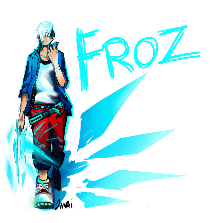 Froz with color experiments by zanabi on DeviantArt