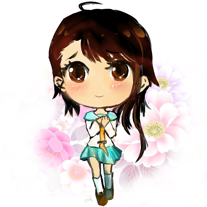 nisekoi onodera fanart chibi