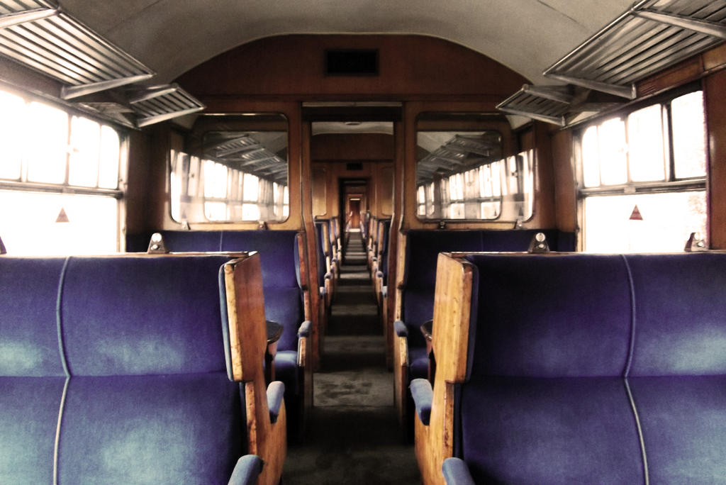 Inside the train