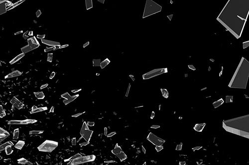 20 Shattered Glass Photoshop Brushes