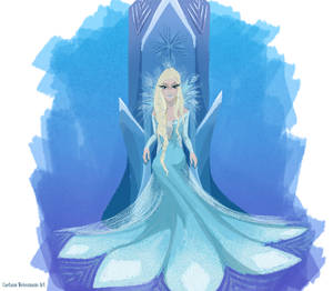 Elsa in her Throne