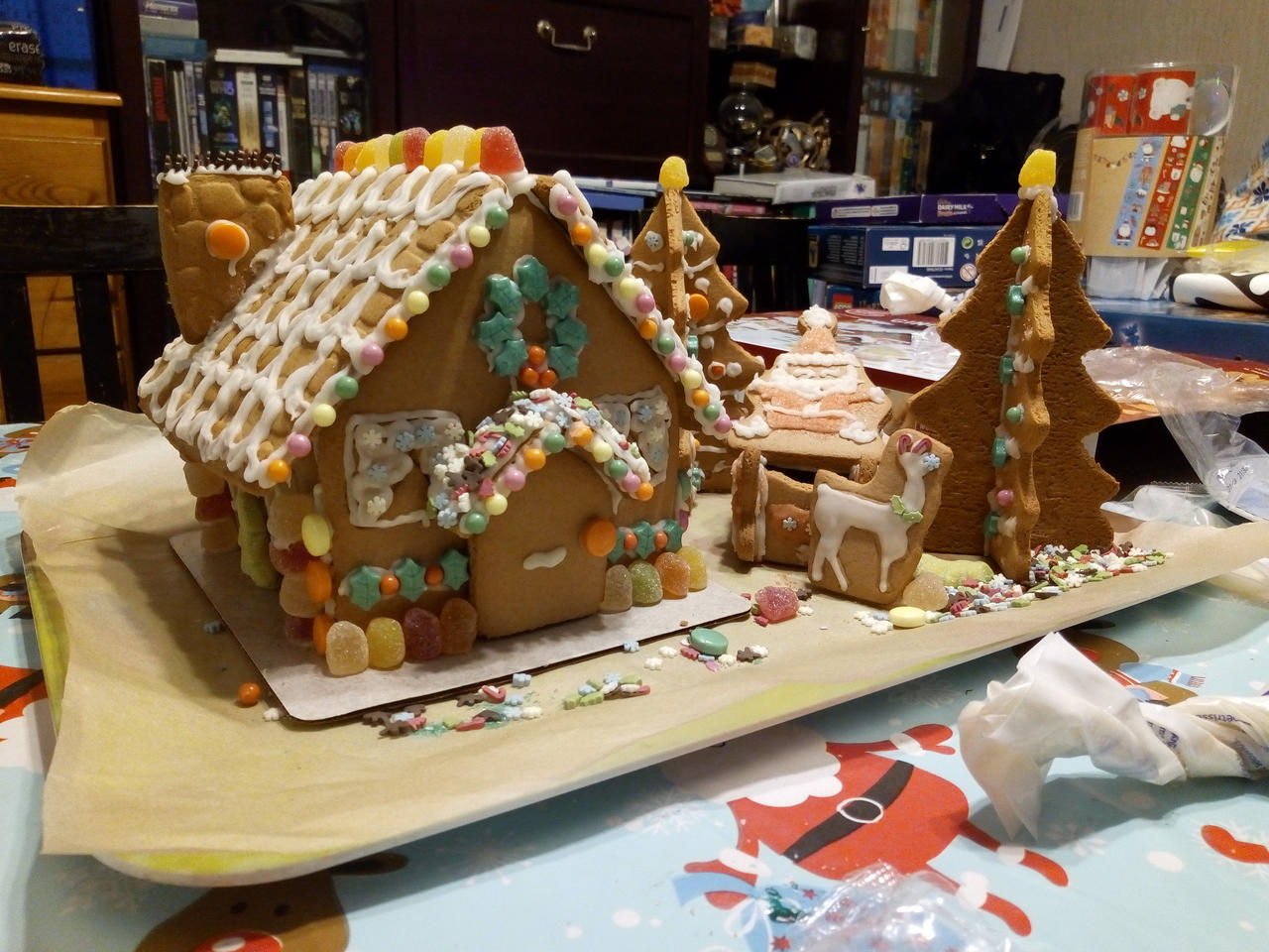 Our Gingerbread house. by MABtoons on DeviantArt
