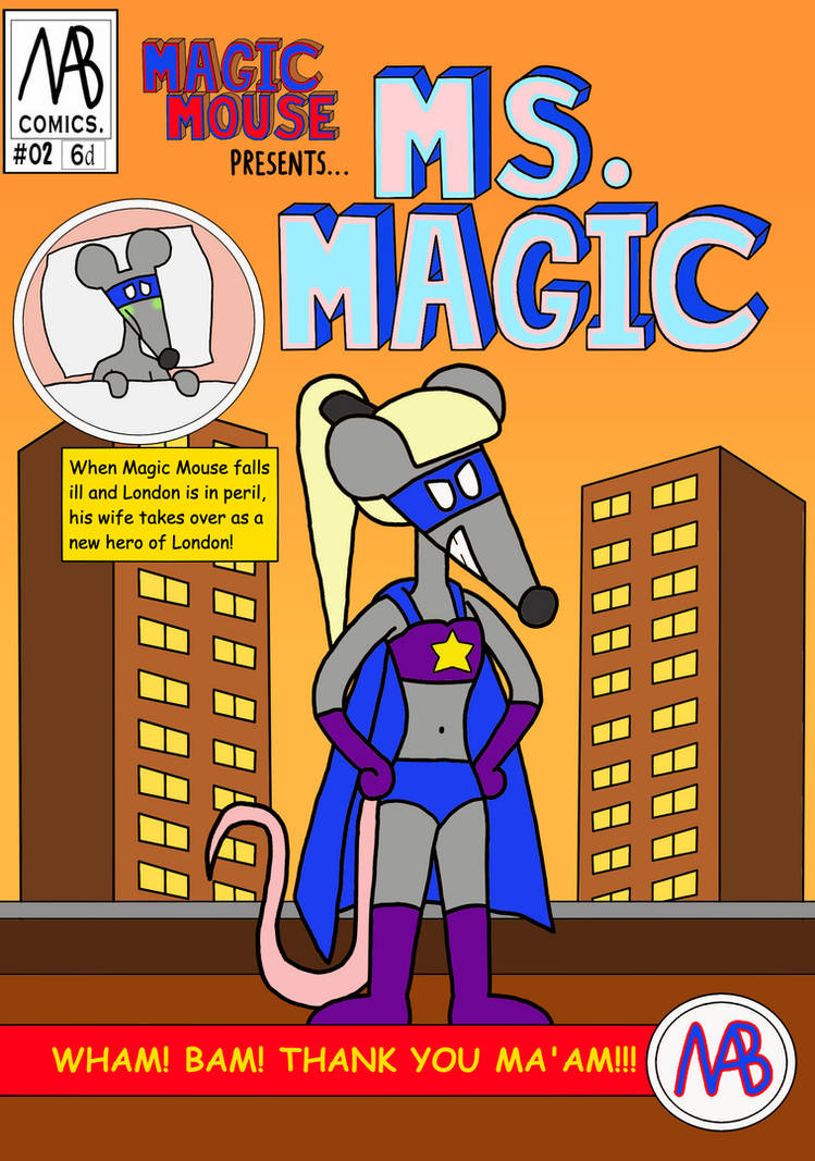 Mindy Mouse as Ms. Magic (100th deviation!) by MABtoons on DeviantArt