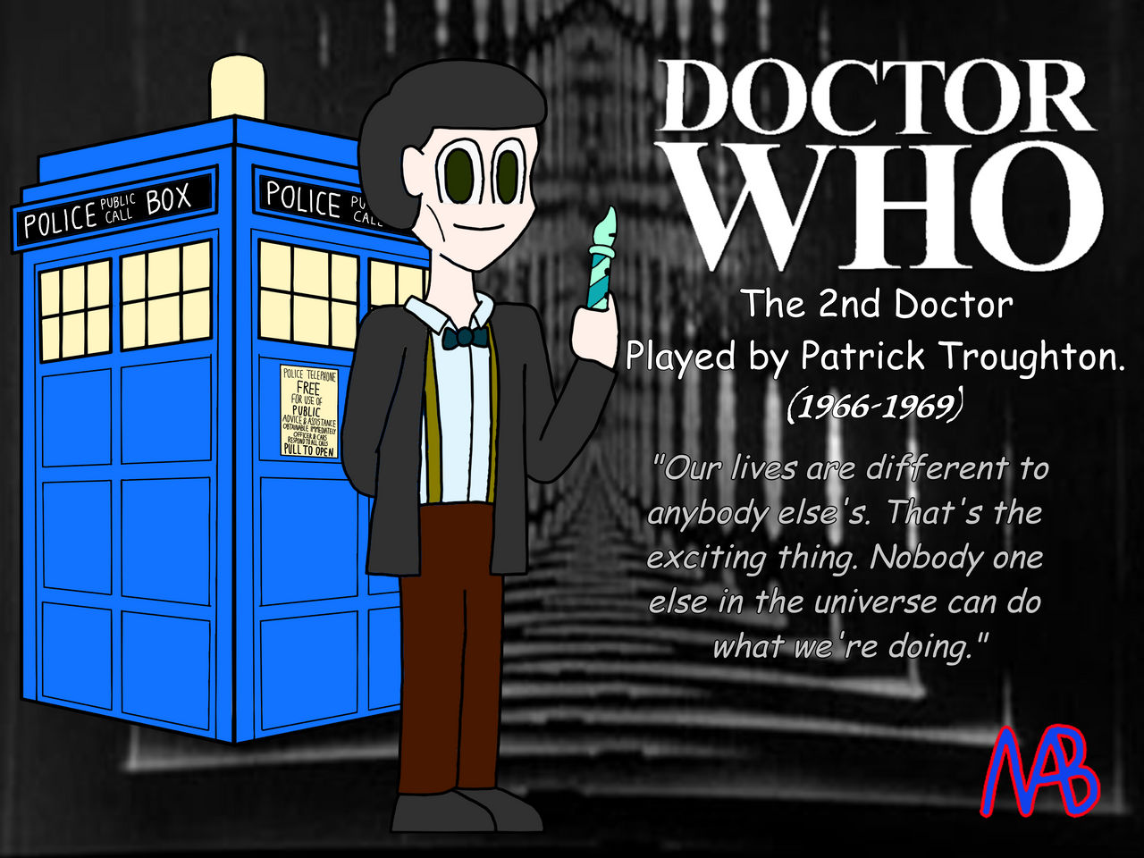 Doctor Who: 60 years - The 2nd Doctor by MABtoons on DeviantArt