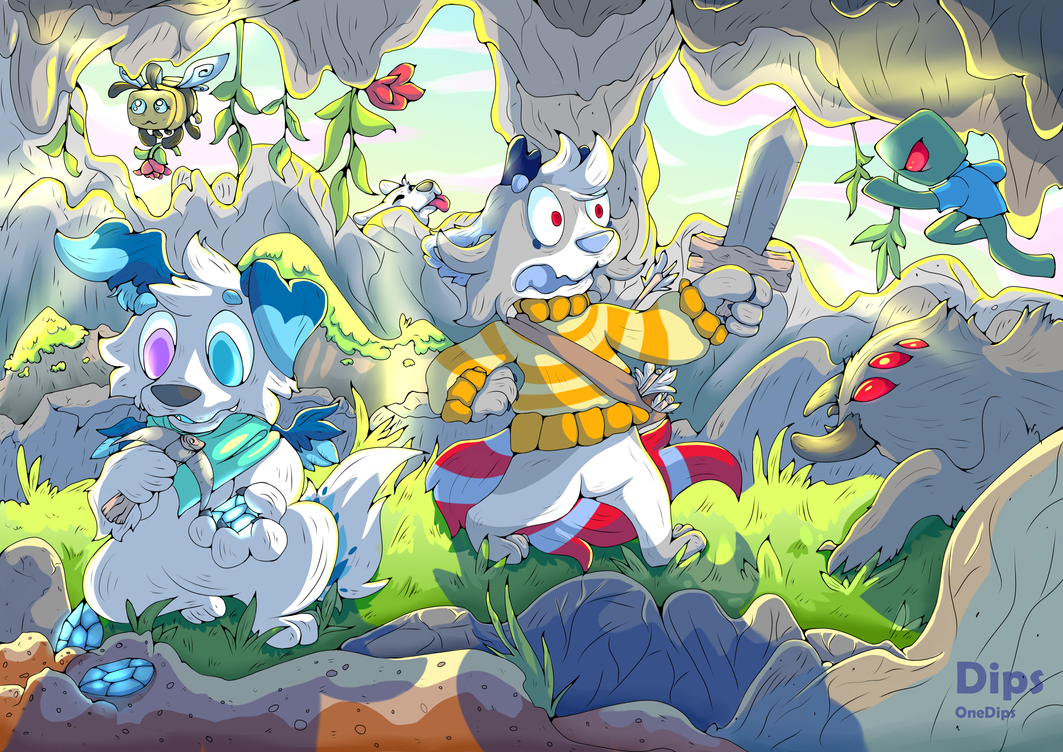 Hirobe and Dips in minecraft. by oneDips on DeviantArt