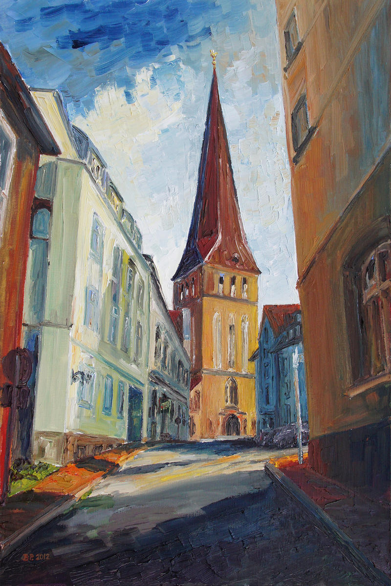 Siesta In Rostock's Eastern Historic District by BarbaraPommerenke