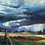 Rainy Day In August, Silz - Mecklenburg, Germany