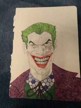 The Joker Drawing