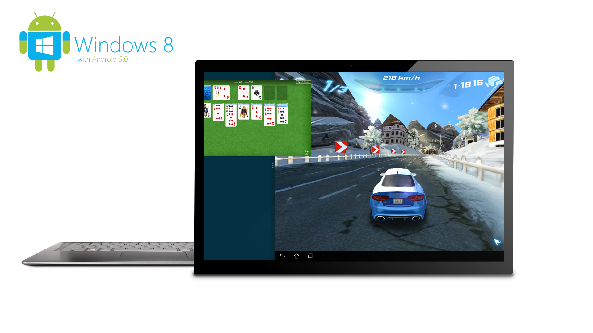 Windows 8 with Android 5