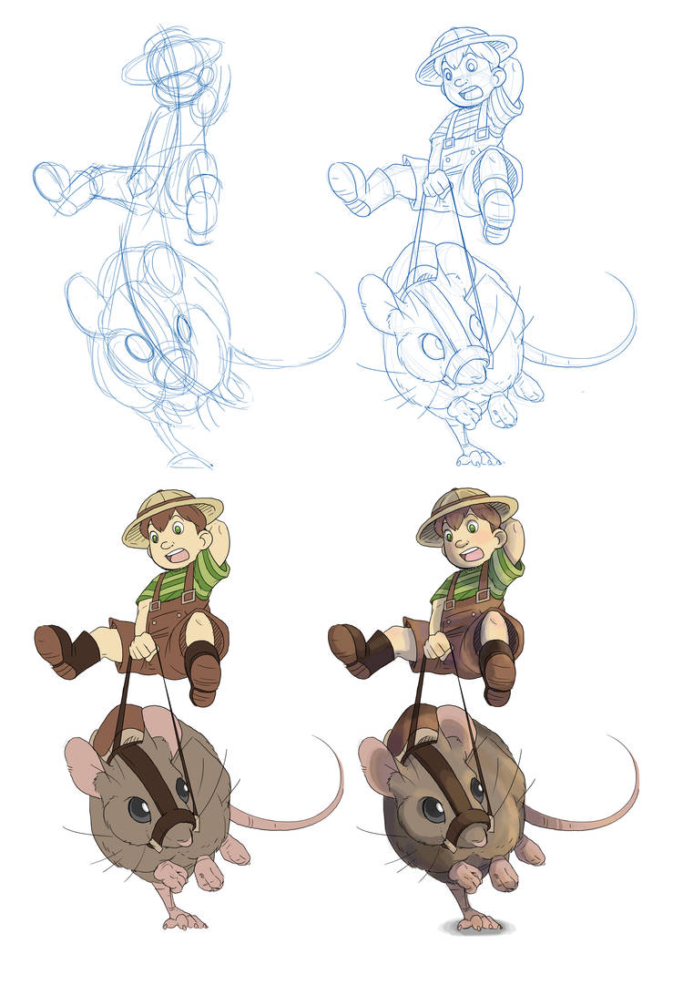 Mouse rider by LydiaBrowne on DeviantArt