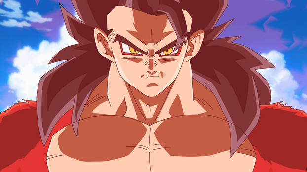 Gohan SSJ4 Animation WIP - Drawing + Aura Test