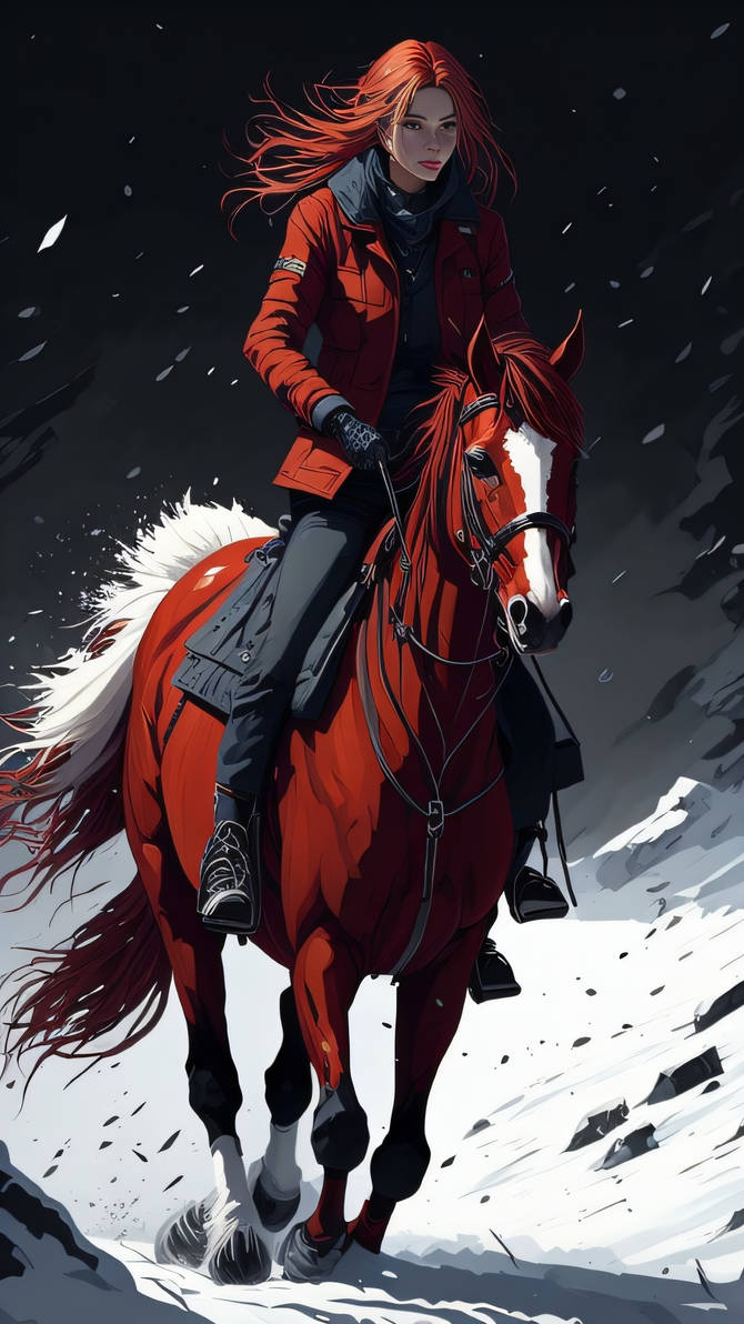 Red horse by Artvakato on DeviantArt