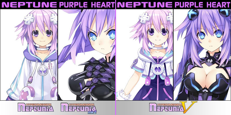 Neptunia Wiki - Neptune -1+MK2+V- by karto1989 on DeviantArt