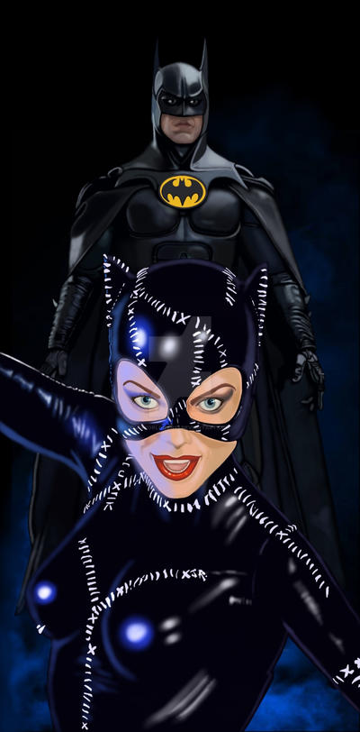 Batman o retorno e Mulher-Gato! Tim Burton! by JuniorLogan23 on DeviantArt