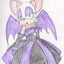 Rouge the bat: Goth style