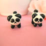 Mini Panda Studs I