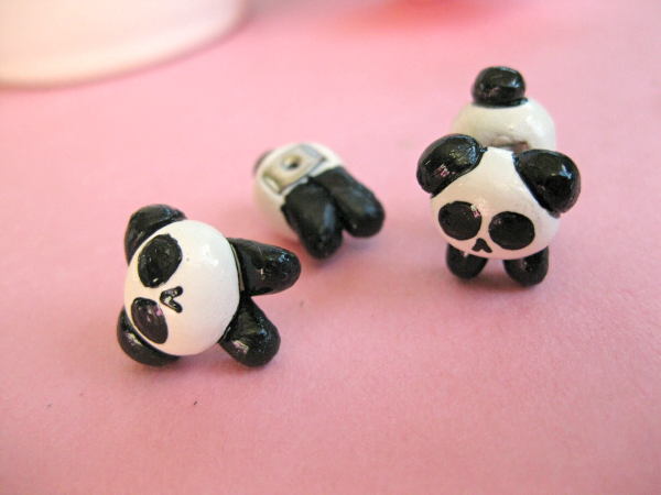 Mini Panda Studs IV