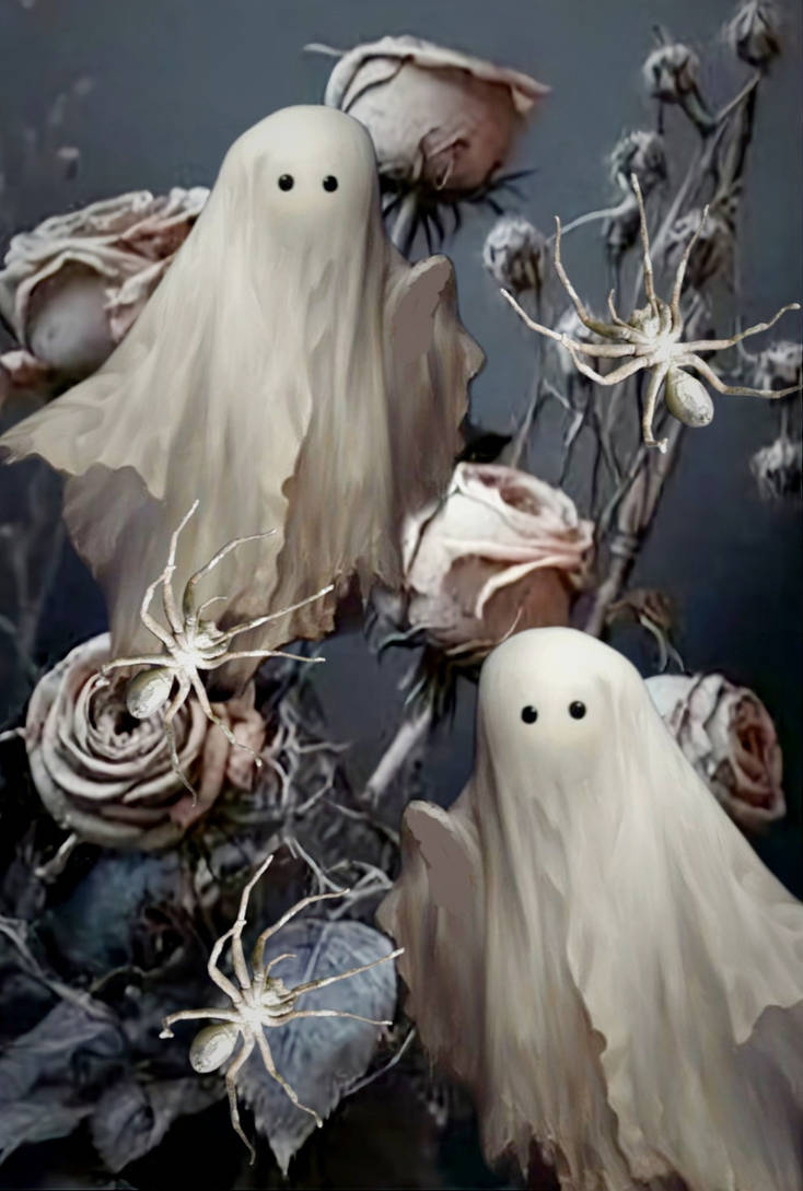 Spooky Bramble Roses Ghostly Roses by jamesjkuroski on DeviantArt