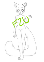 [F2U] Female Anthro Base