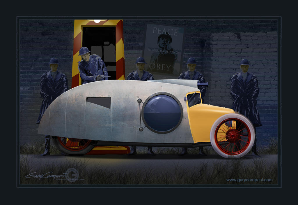 The High Treason Car by GaryCampesi