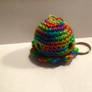 Cute mini rainbow octopus keychain on Etsy now! :D