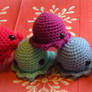 Cute octopus amigurumi toys