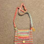 Crocheted shoulder bag