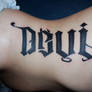 Devil-Angel ambigram 1