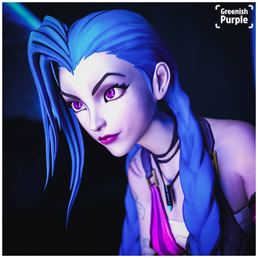 JinX. by GreenishSecretBase on DeviantArt
