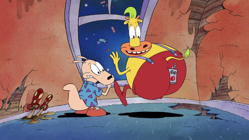 Heffer Roc Rocko and Heffer (Static Cling) by ImagiSpaInter on DeviantArt