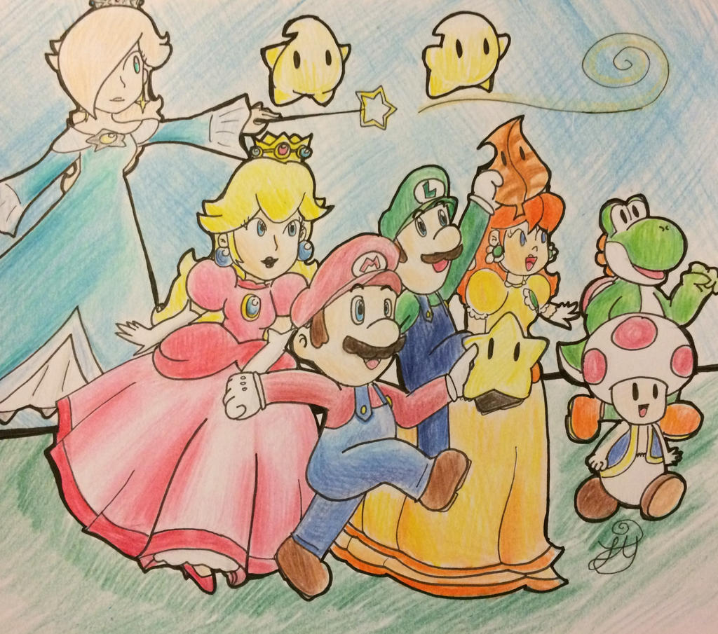 Super Mario Crew! by Lumatora on DeviantArt