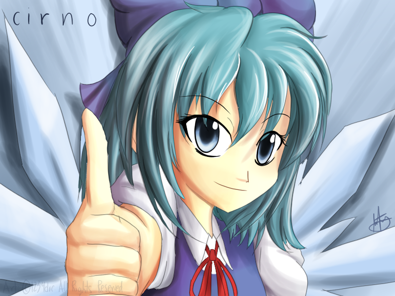 Cirno by VenomousBlaze