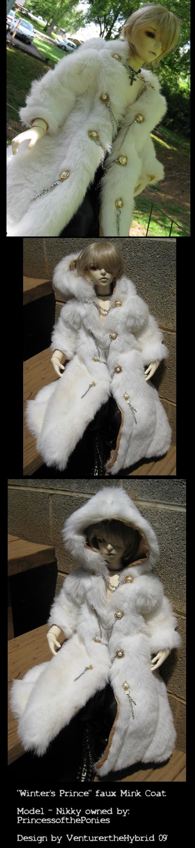 Winter Prince - BJD Fur Coat