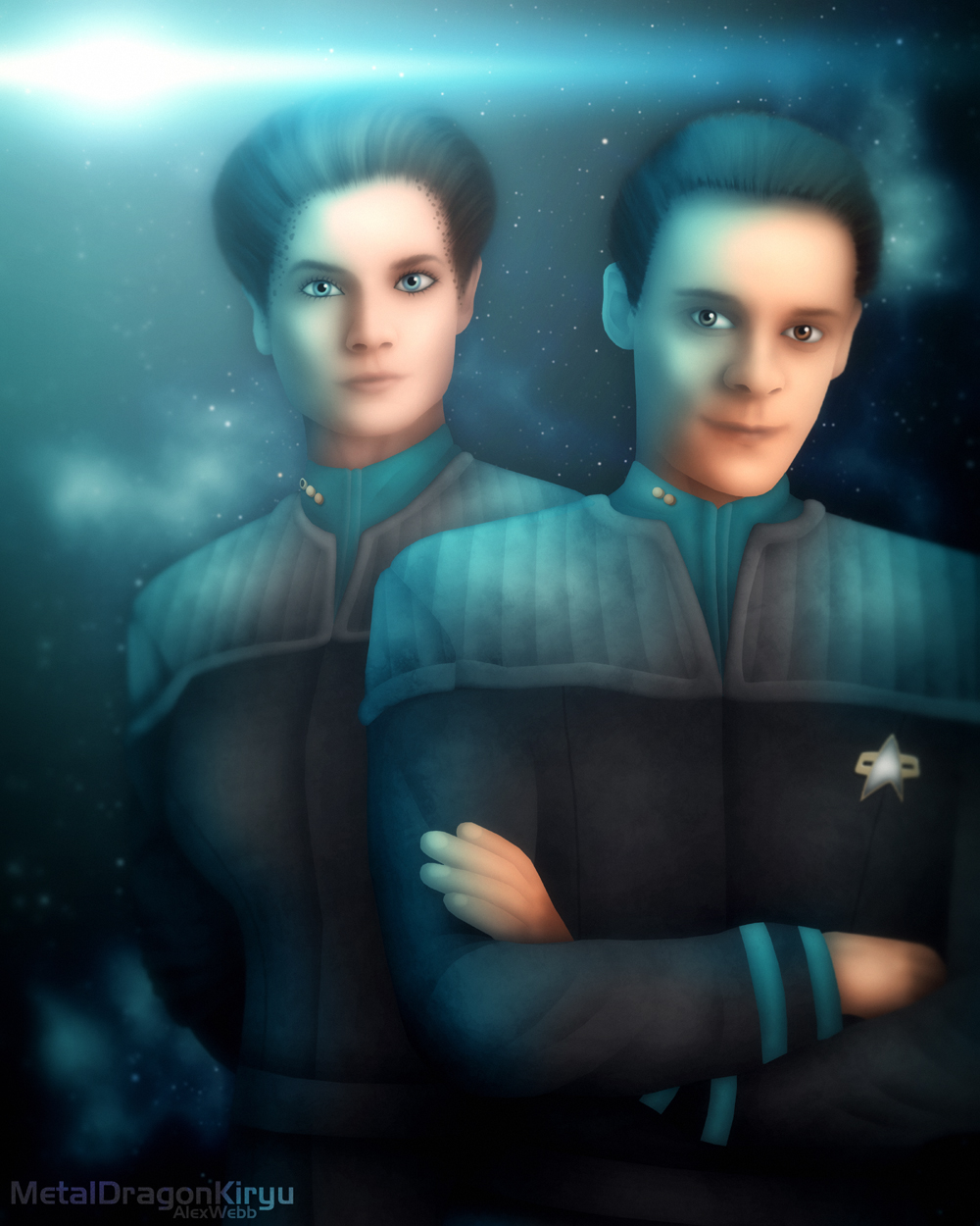 Julian Bashir and Jadzia Dax