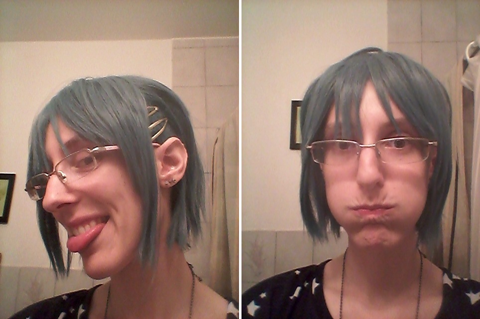 Miki Sayaka wig test