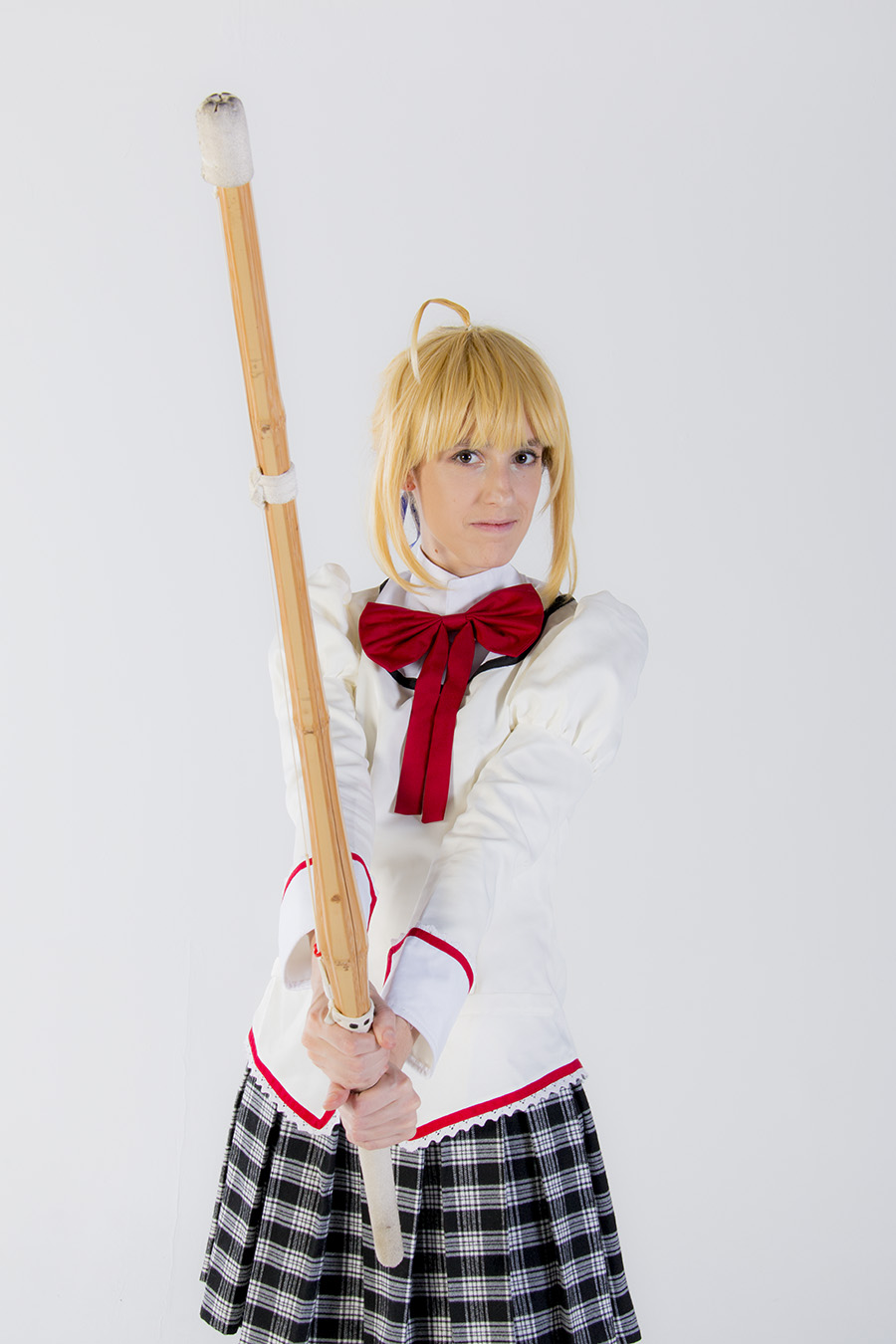 Saber as Mitakihara student 2