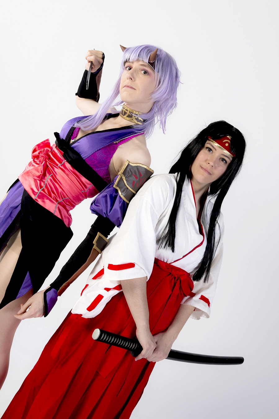 ShizukaXTomoe 1 - The ninja and the miko