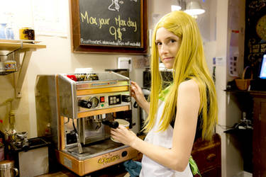 Endou Saya 5 - Coffee shop girl