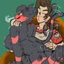 Me giving my pet Kitty a good time.