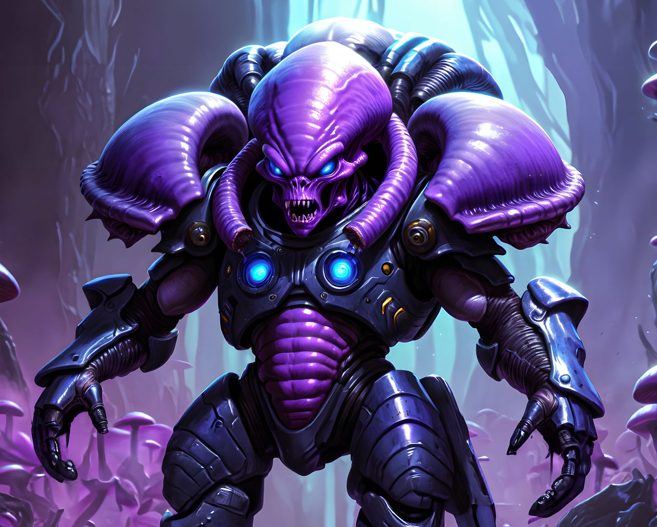 Aliens Raving Alien angry by Tomawak29 on DeviantArt