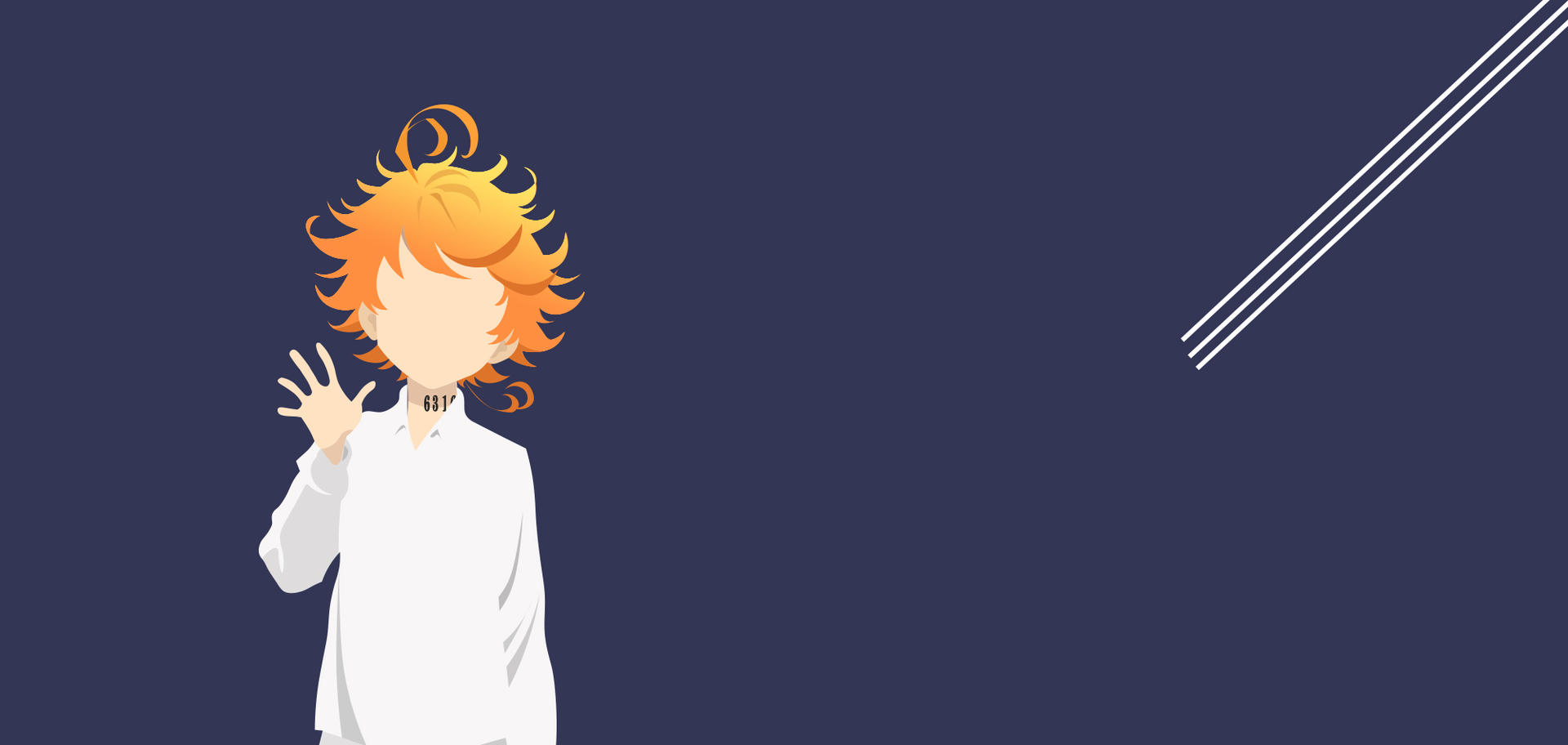 Emma In Promise Neverland Wallpaper Minimalist By Jtwist009 On Emma In Promise Neverland Wallpaper Minimalist By Jtwist009 On