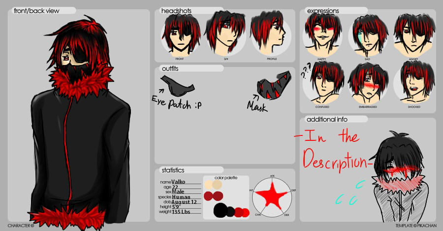 Valko Angelov Reference Sheet [New Update]