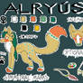 Alryus ref sheet