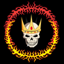 King Skull Flames - 001