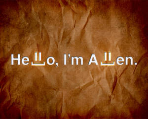 Hello, I'm Allen