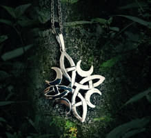 Nudo de brujas de plata