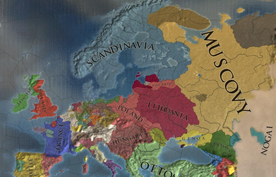 1532 Map Europe 1532 by Carpathia2013 on DeviantArt